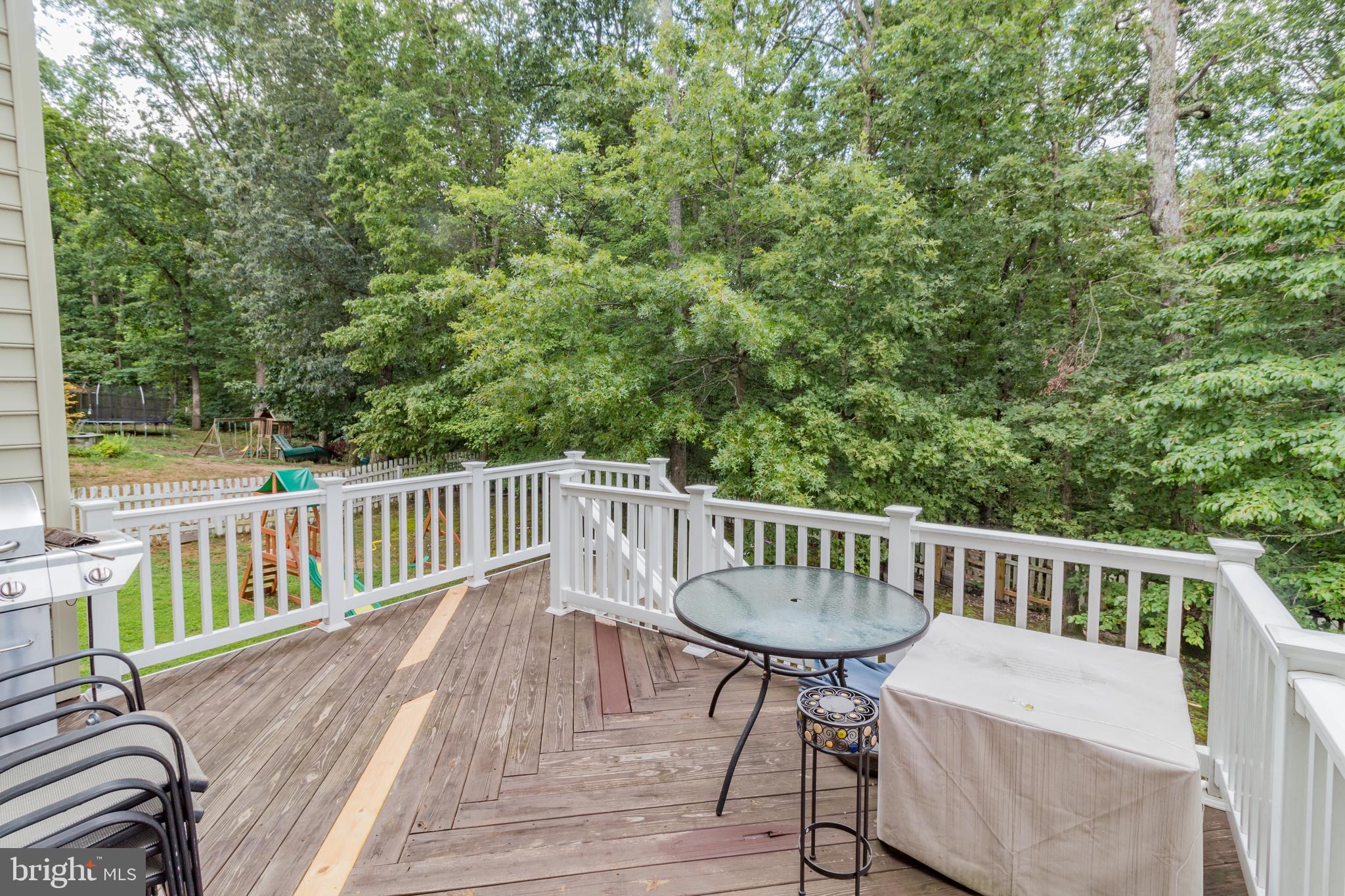 8 Banner Spring Circle Stafford, VA 22554 - Photo 32 of 34 Maintenance free deck with stairs to the backyard