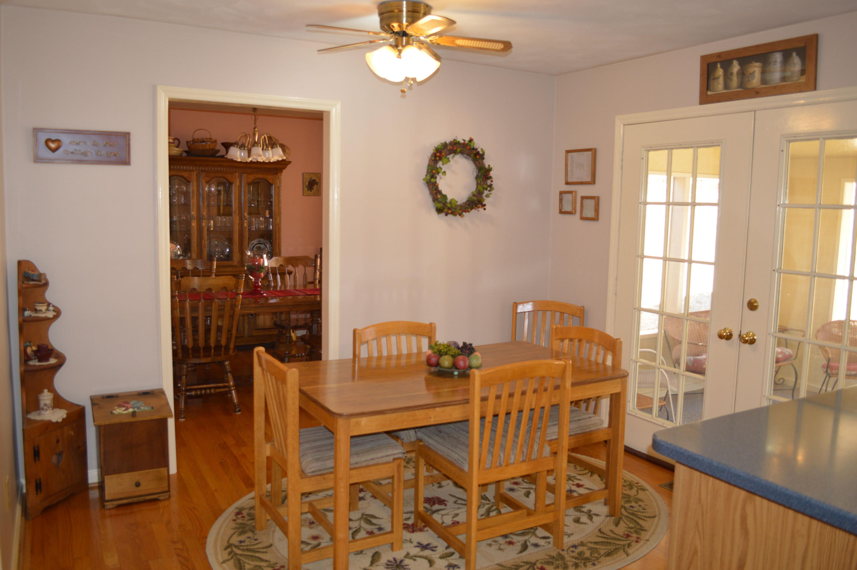 92 Oak Crest Drive Blue Ridge, VA 24064 - Photo 32 of 48 a view of a dining room with furniture and chandelier