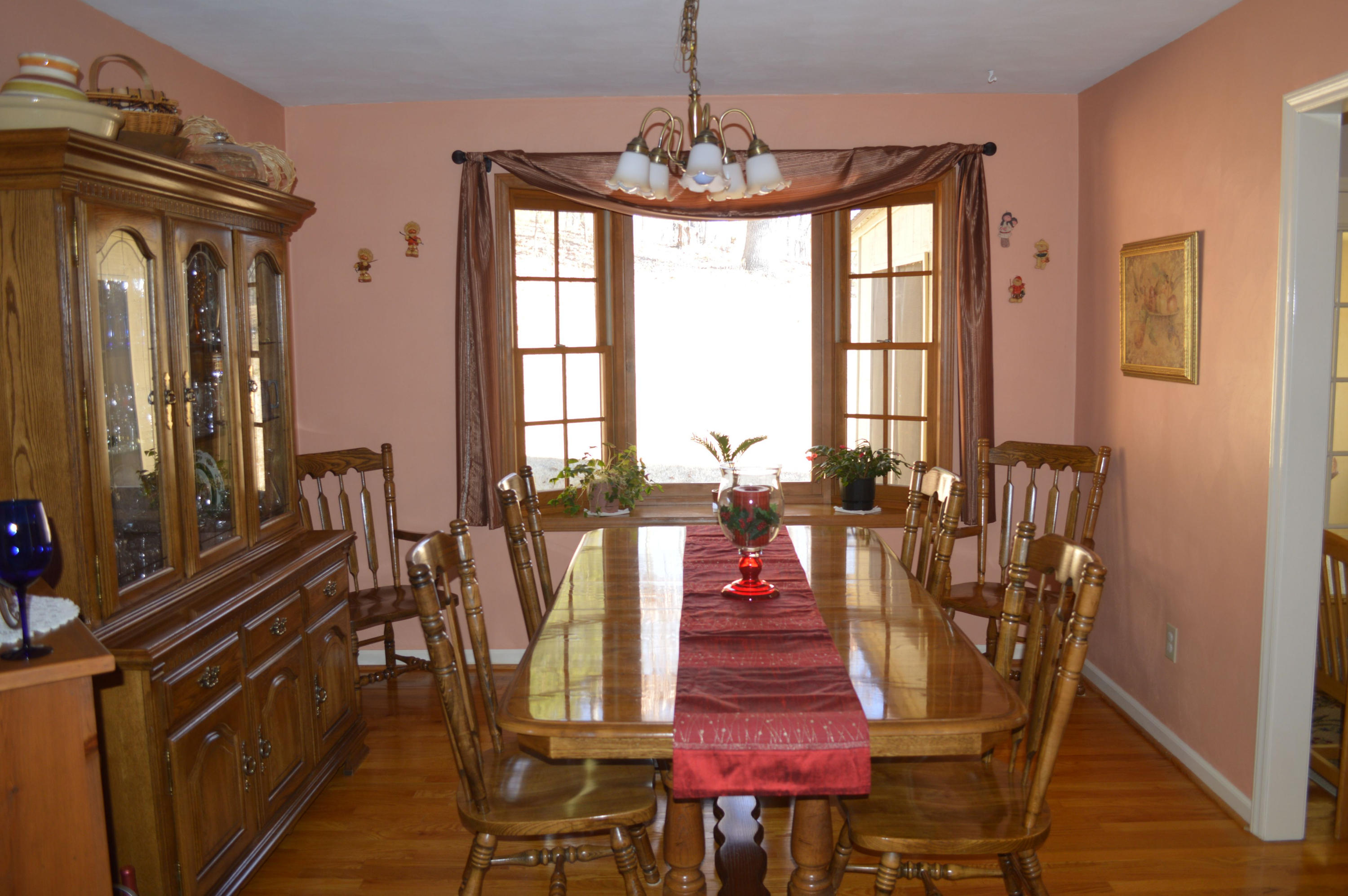 92 Oak Crest Drive Blue Ridge, VA 24064 - Photo 38 of 48 a view of a dining room with furniture and window