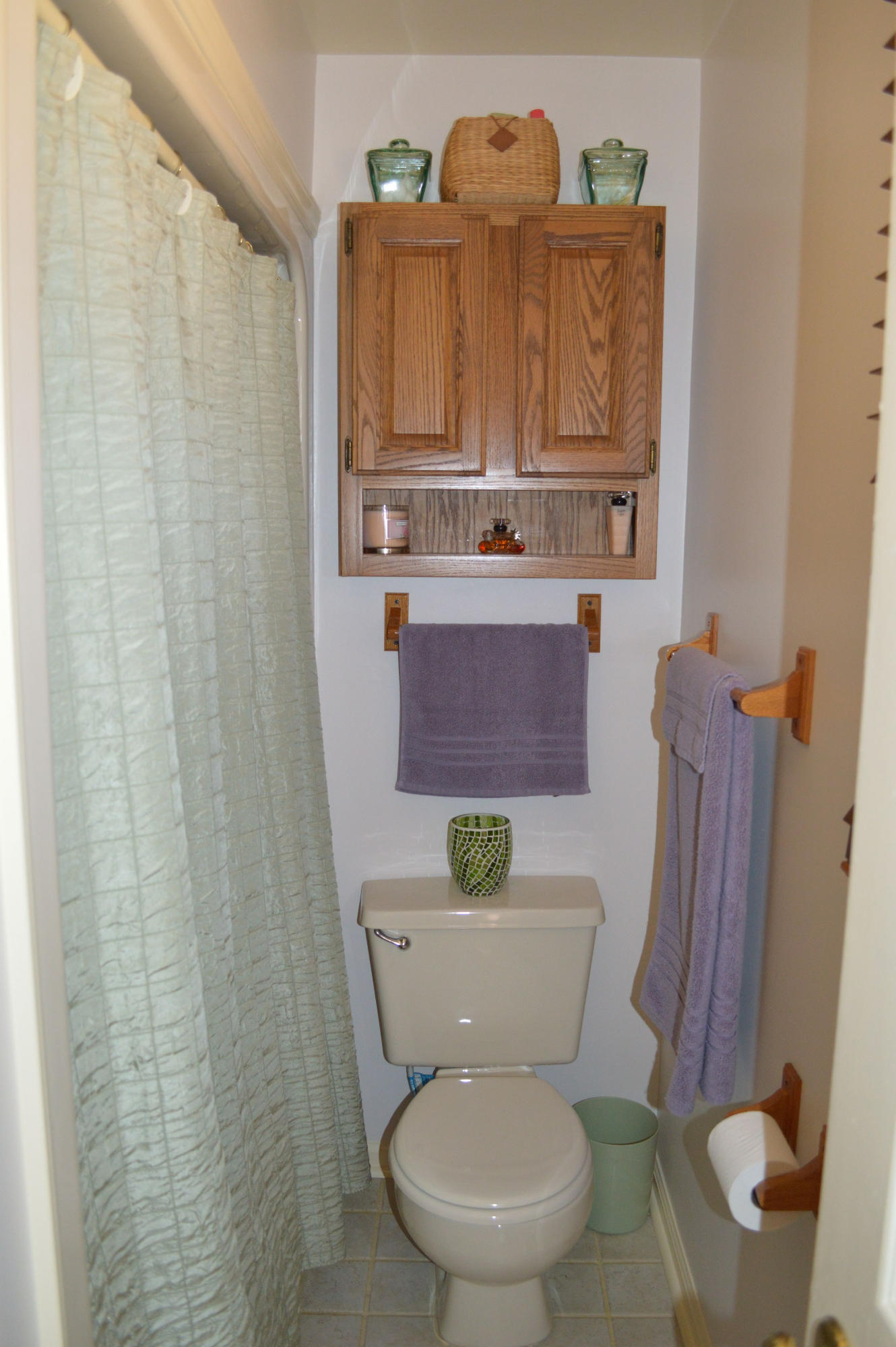 92 Oak Crest Drive Blue Ridge, VA 24064 - Photo 6 of 48 a white toilet sitting next to a sink