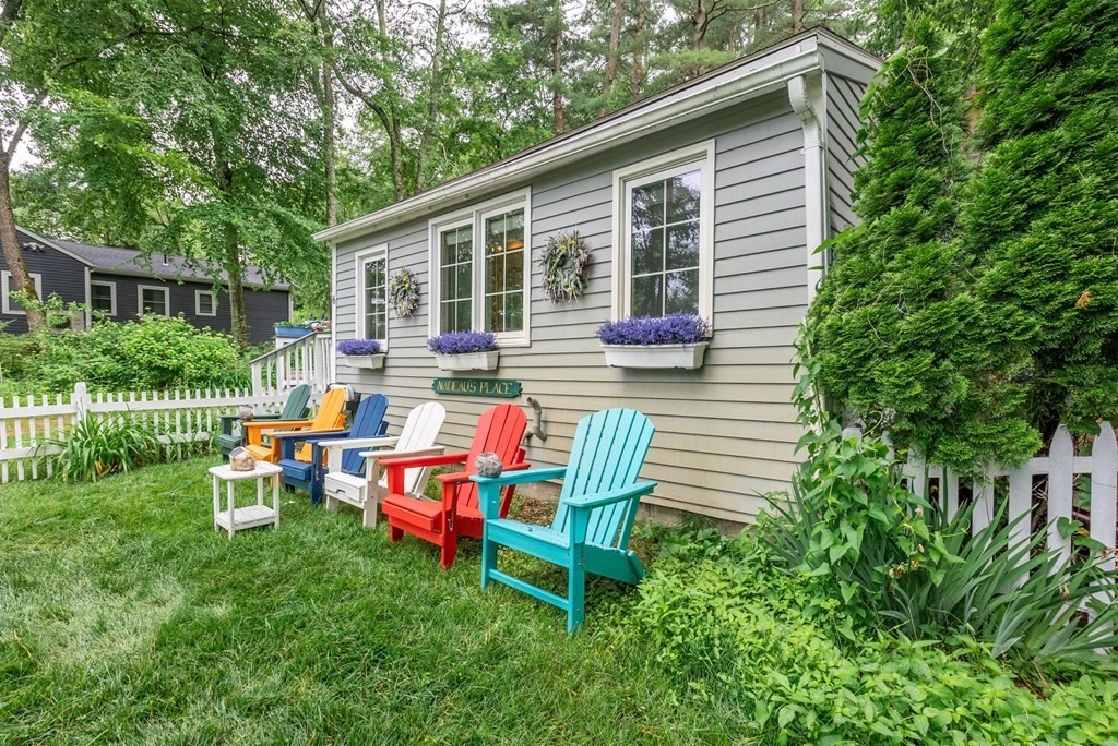6 Craig Road Holland, MA 01521 - Photo 23 of 28 a house view with a sitting space and garden