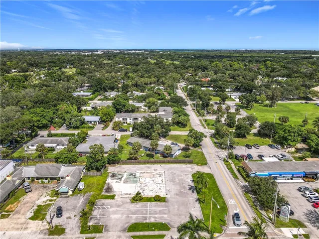 a view of a city with ocean view