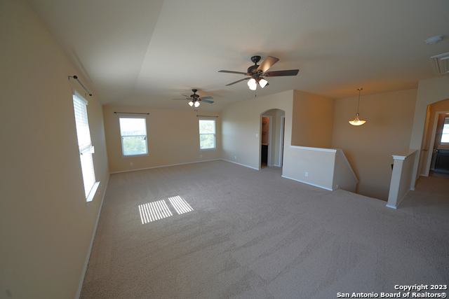 12316 Erstein Valley Schertz, TX 78154 - Photo 28 of 50 a view of a livingroom with a staircase