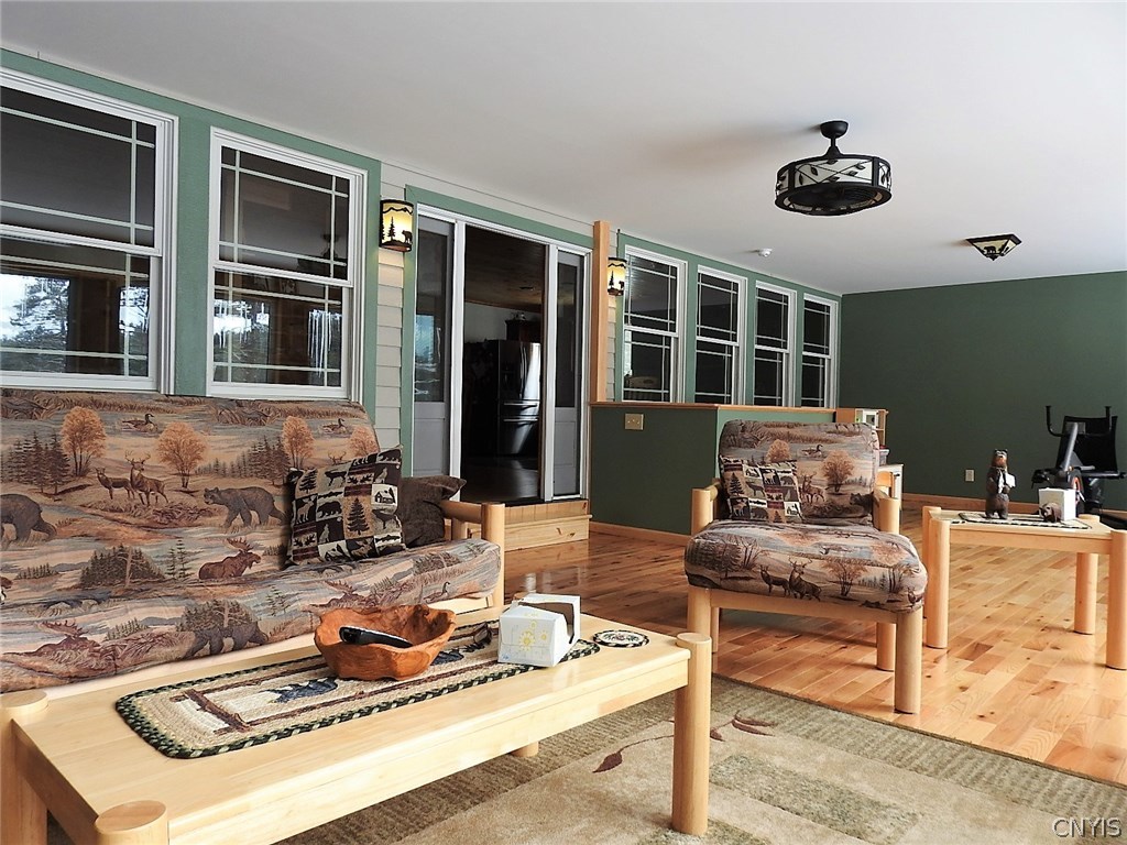 5771 Long Point Road Brantingham, NY 13312 - Photo 18 of 49 Adirondack Style decor really gives you the 'Livin