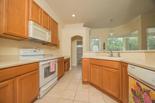 a view of a small space