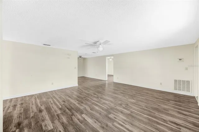 wooden floor in an empty room
