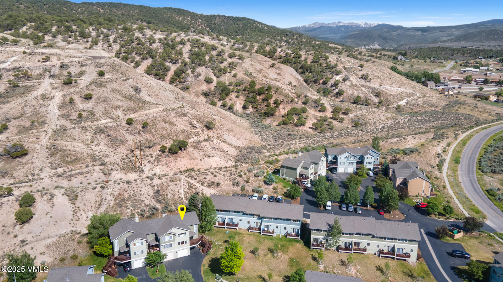60 Mill Road, Unit J1 Eagle, CO 81631 - Photo 29 of 31 an aerial view of residential house with outdoor space