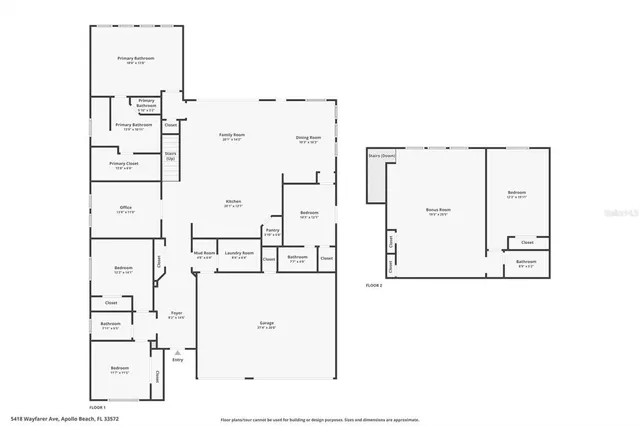 $655,000 | 5418 Wayfarer Avenue, Apollo Beach, FL 33572