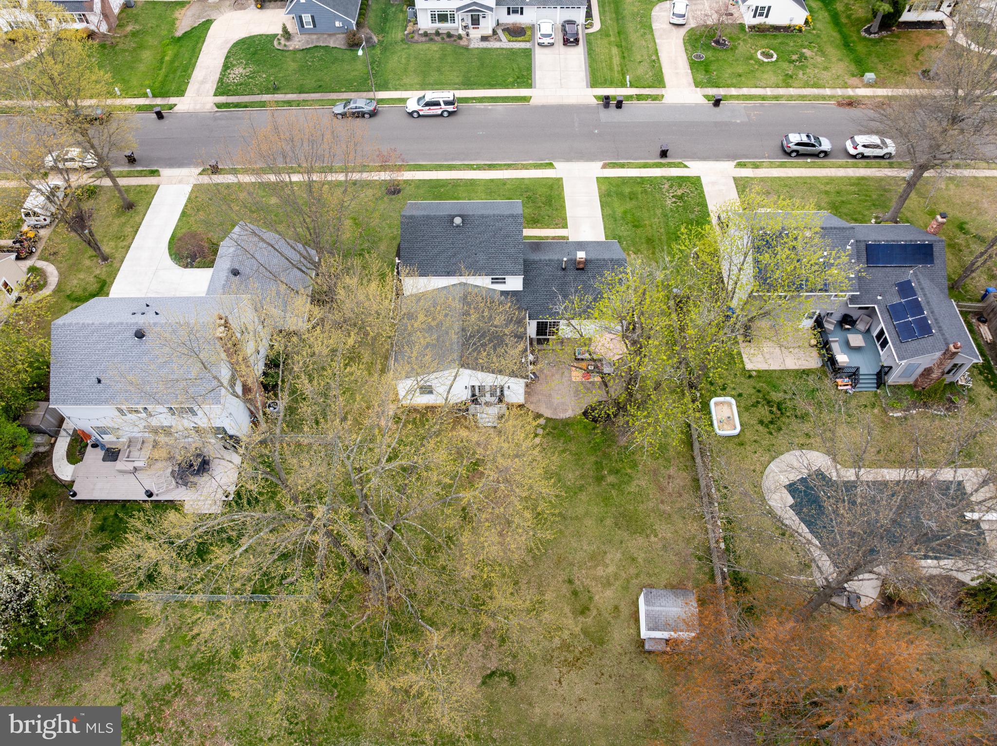179 Forge Road Delran, NJ 08075 - Photo 33 of 35 an aerial view of a house with a garden