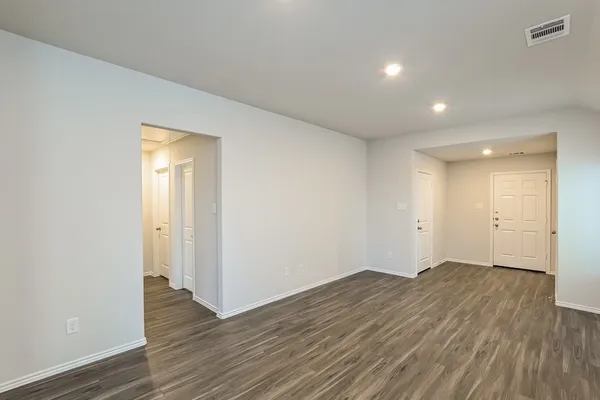 wooden floor in an empty room