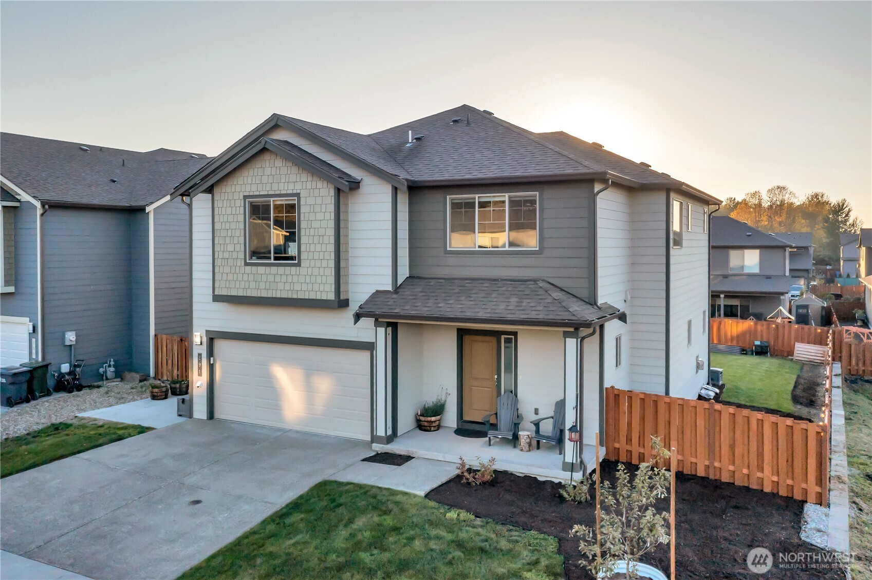 291 South Sergeant Street Buckley, WA 98321 - Photo 1 of 38 a front view of a house with garden