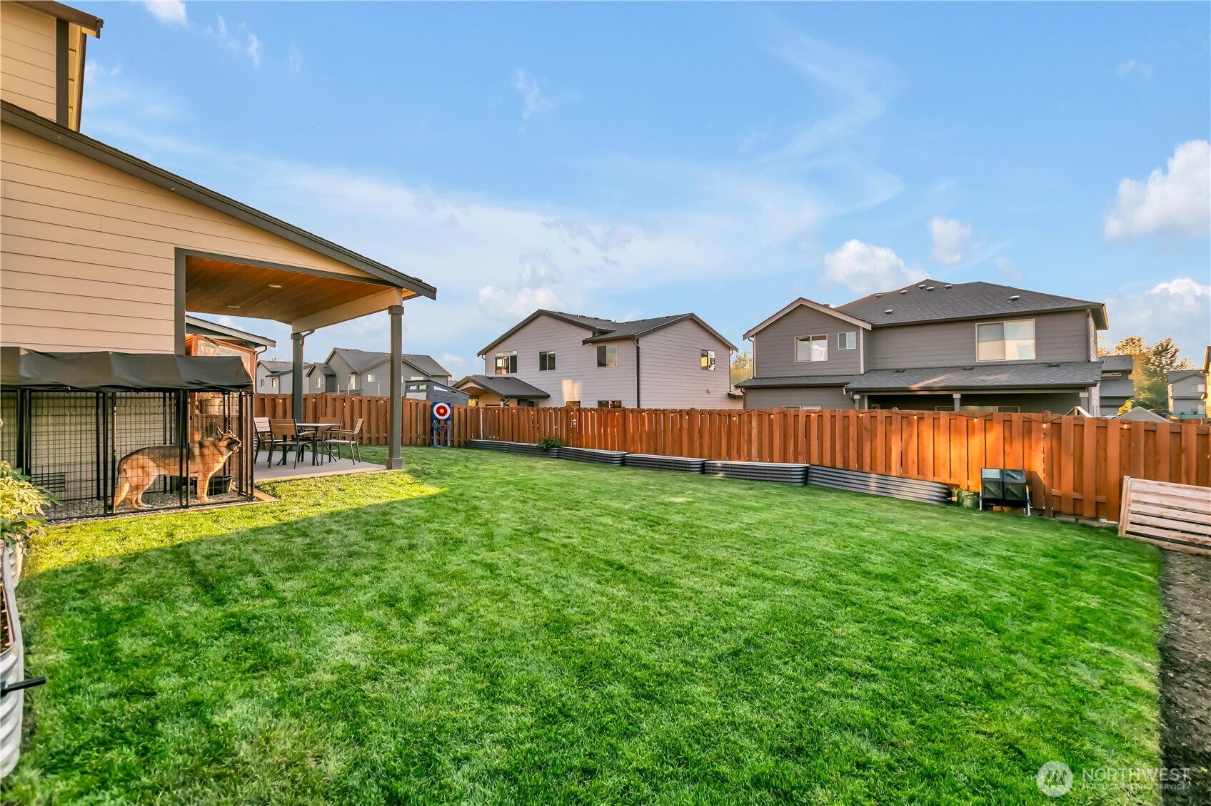 291 South Sergeant Street Buckley, WA 98321 - Photo 31 of 38 a view of a house with backyard and sitting area