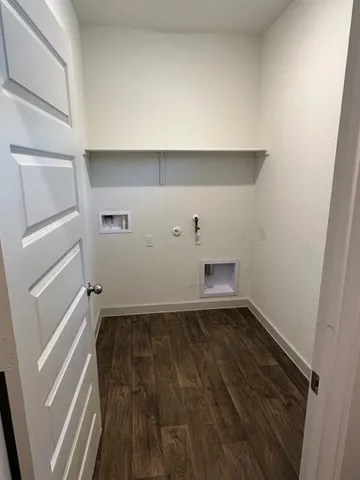 a view of wooden floor