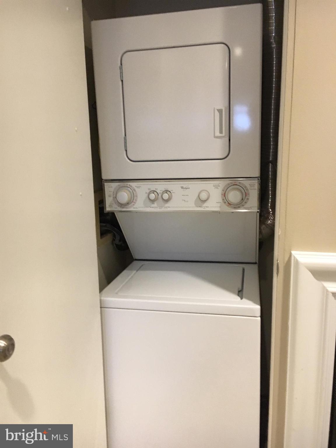 1630 19th Street Northwest, Unit B2 Washington, DC 20009 - Photo 12 of 19 a utility room with dryer and washer
