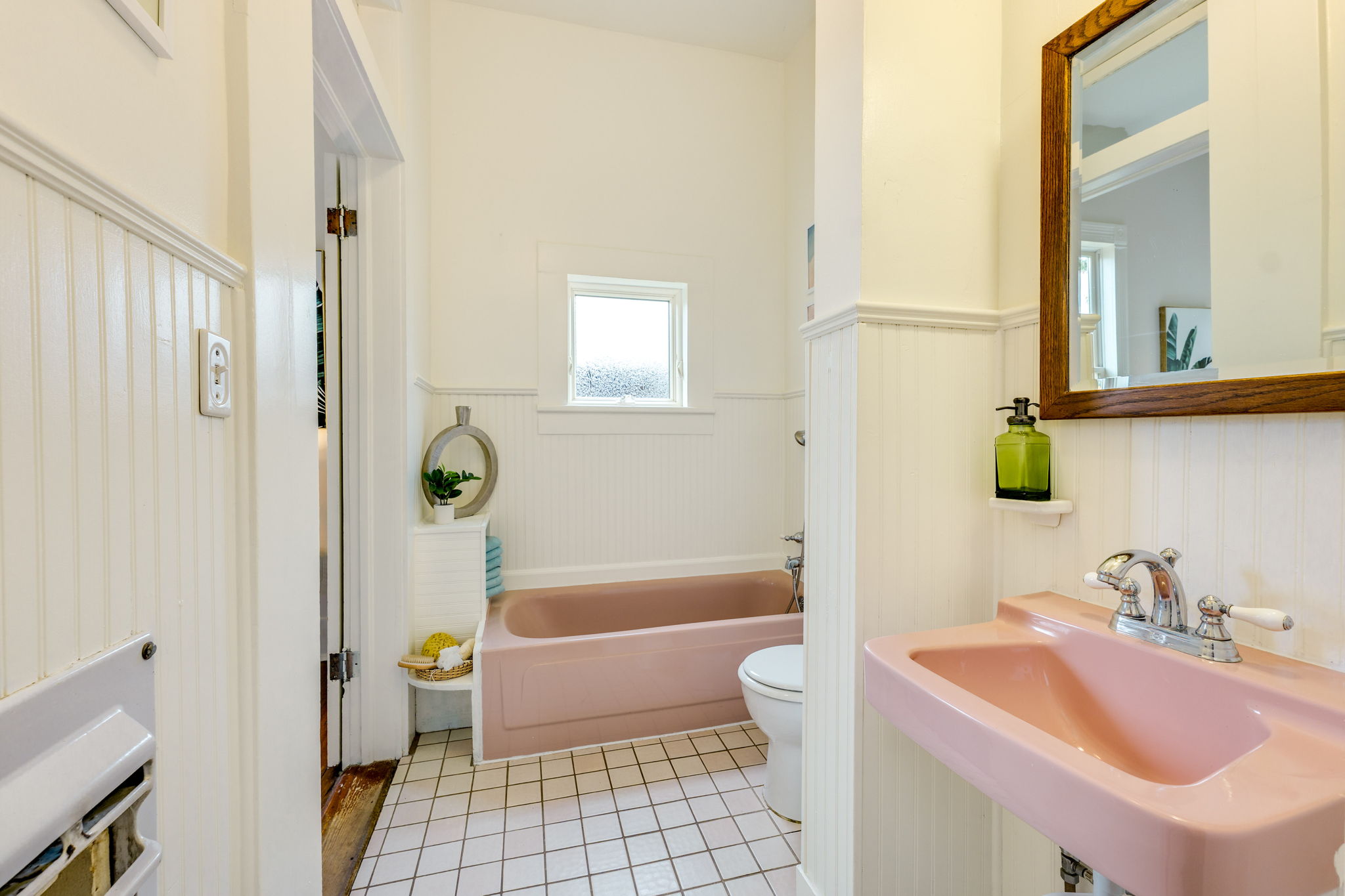 3908 Avenue D Austin, TX 78751 - Photo 22 of 26 a bathroom with a sink toilet and shower