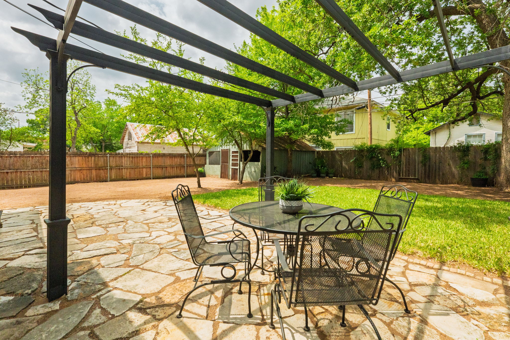 3908 Avenue D Austin, TX 78751 - Photo 26 of 26 a view of an outdoor space with swimming pool