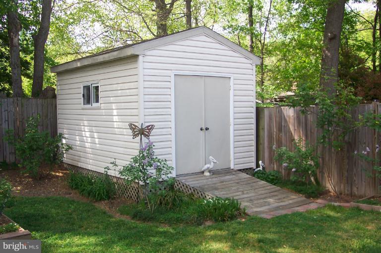 7926 Bainbridge Road Alexandria, VA 22308 - Photo 12 of 20 Large Shed in Back Yard