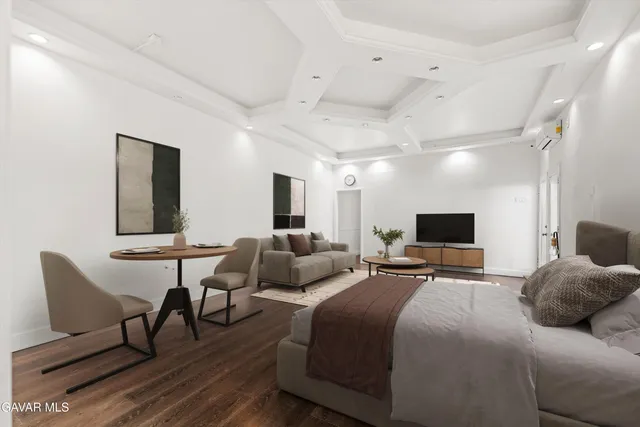 wooden floor in an empty room