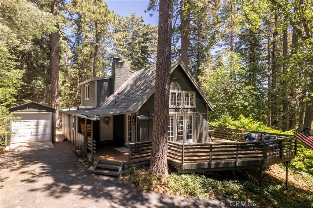 816 Fern Road Lake Arrowhead, CA 92385 - Photo 2 of 35 a view of a house with a yard