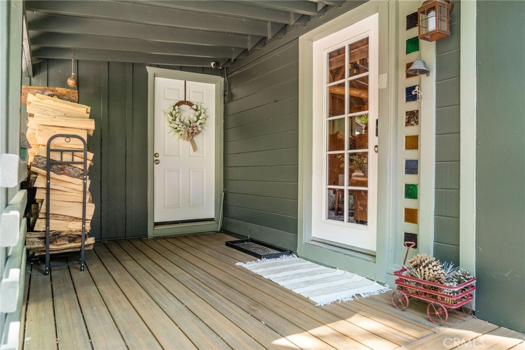 816 Fern Road Lake Arrowhead, CA 92385 - Photo 34 of 35 a view of a house with a door