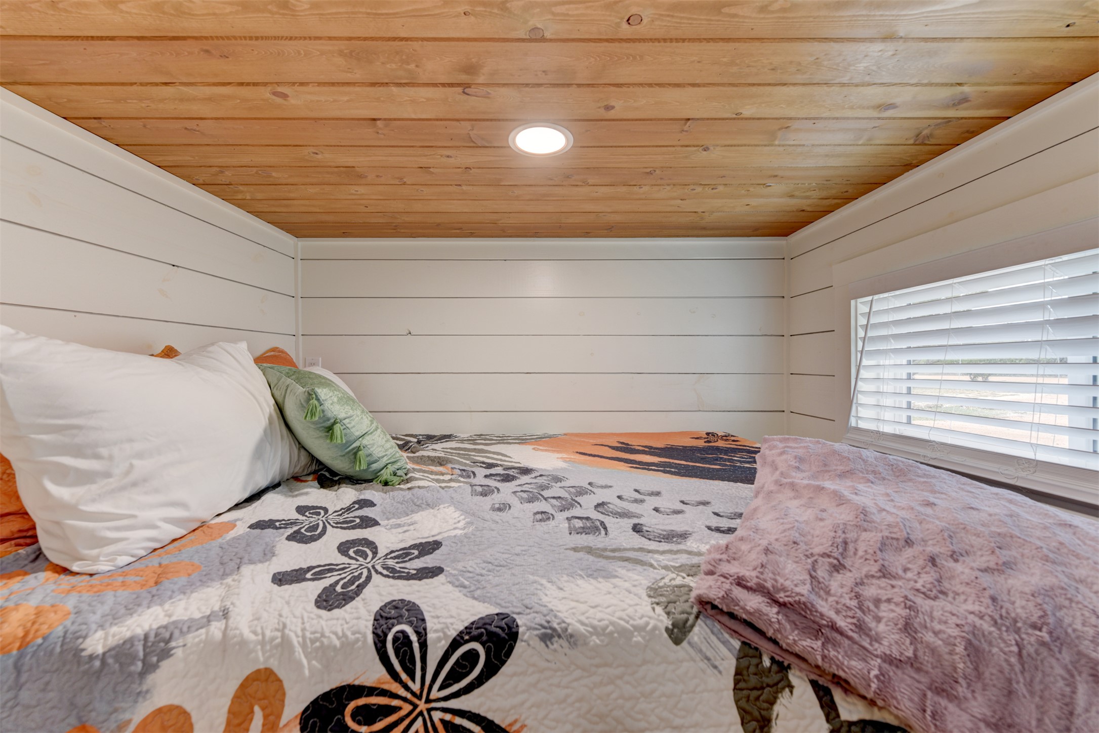 1156 Narrows Road Blanco, TX 78606 - Photo 18 of 40 Wood-paneled ceiling with recessed lighting