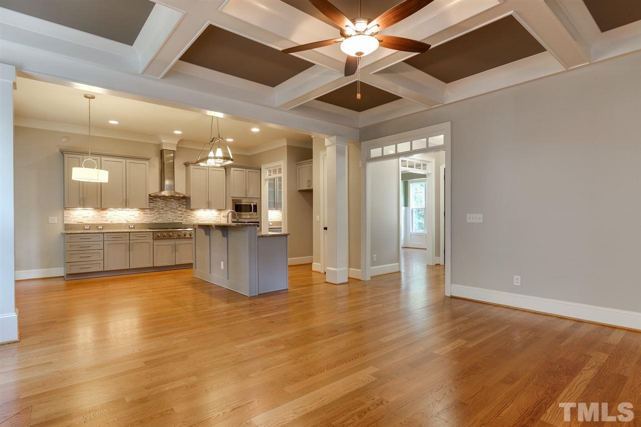 1103 Temple Street Raleigh, NC 27609 - Photo 11 of 30 Gleaming freshly refinished hardwoods throughout the first floor