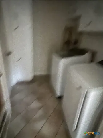 a view of a closet area