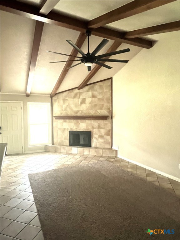 1600 Halbert Street Killeen, TX 76541 - Photo 10 of 15 a view of an empty room with a fireplace