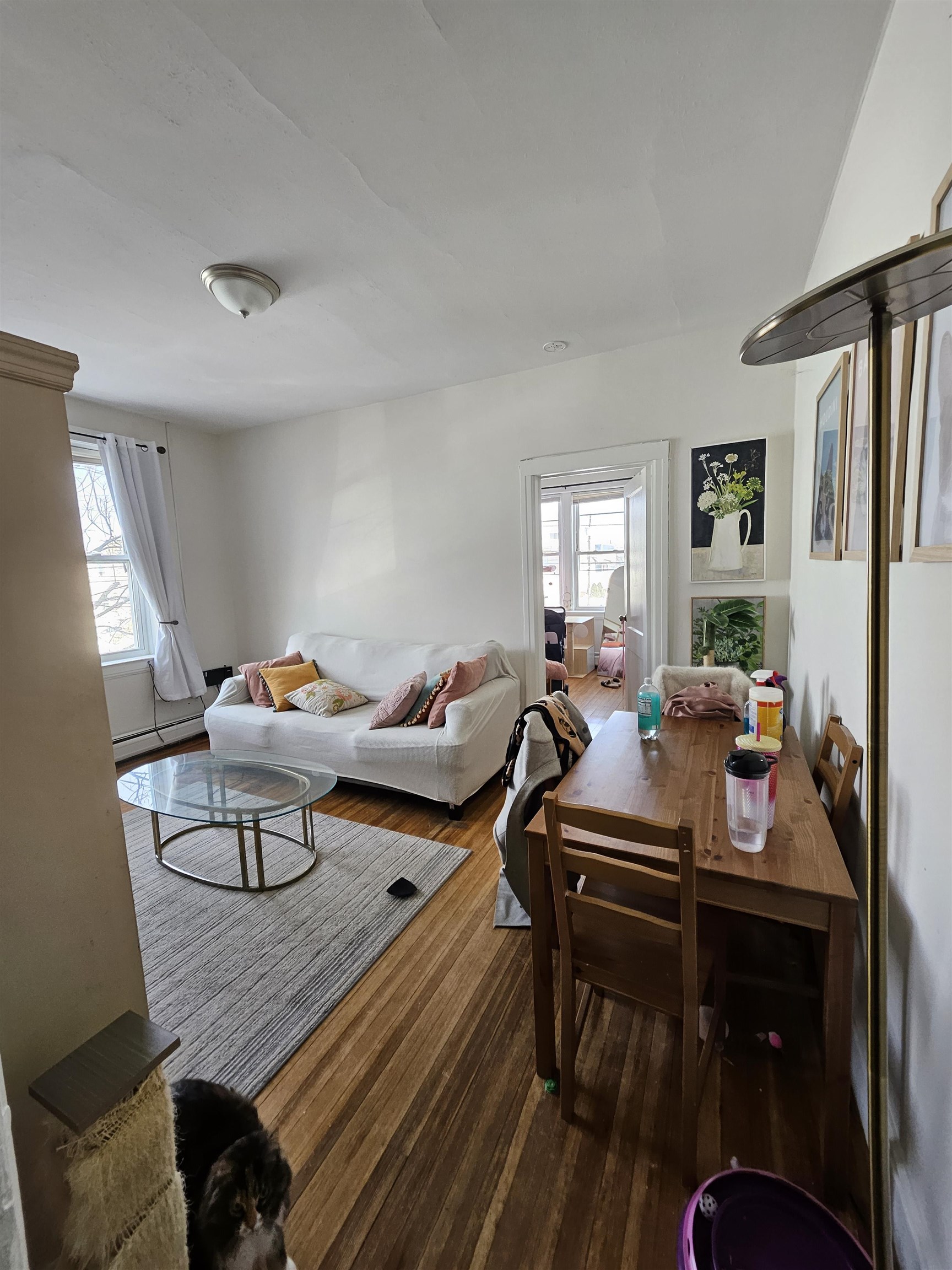 155 Front Street, Unit 3 Secaucus, NJ 07094 - Photo 5 of 27 a living room with furniture kitchen view and a window