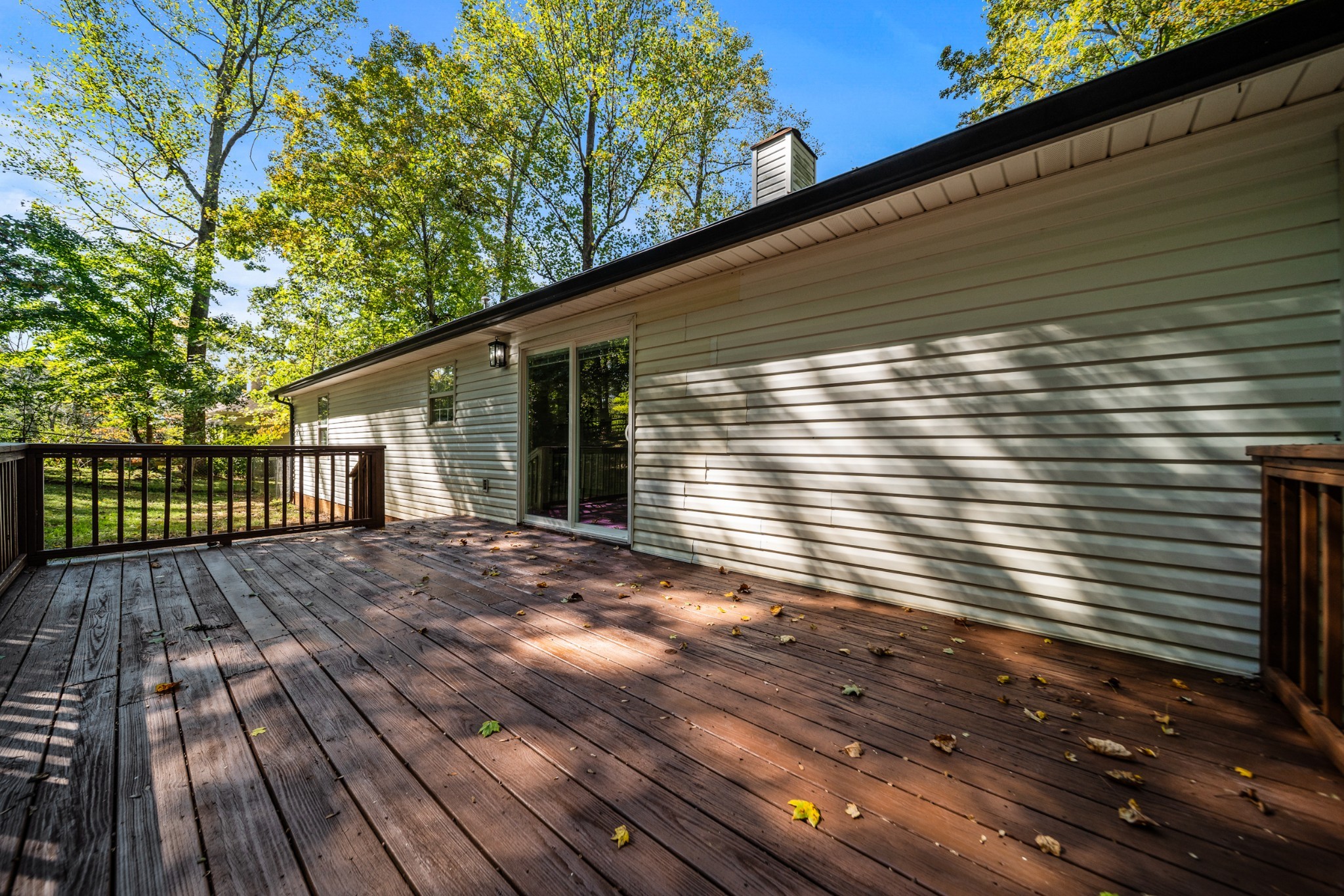 812 Hunters Crossing Lane Springfield, TN 37172 - Photo 31 of 39 a view of backyard with wooden deck
