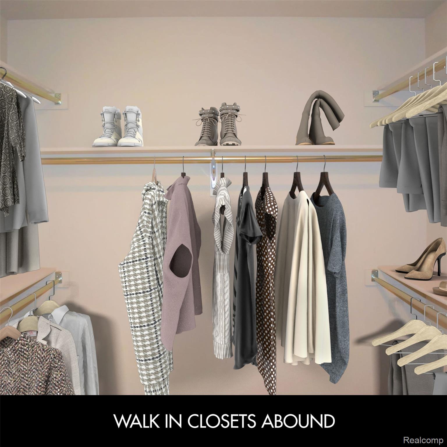 1395 Rochdale Court Rochester, MI 48309 - Photo 7 of 14 Virtually Staged Walk In Closet