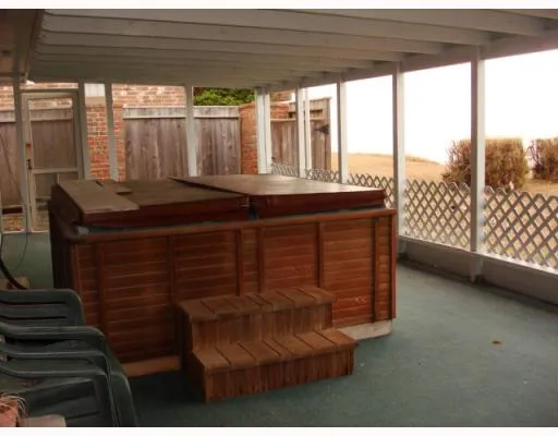 a living room with a large window