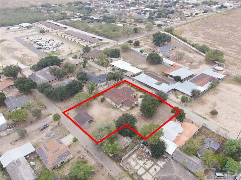 18 Bellas Lane Rio Grande City, TX 78582 - Photo 26 of 28 an aerial view of a tennis court