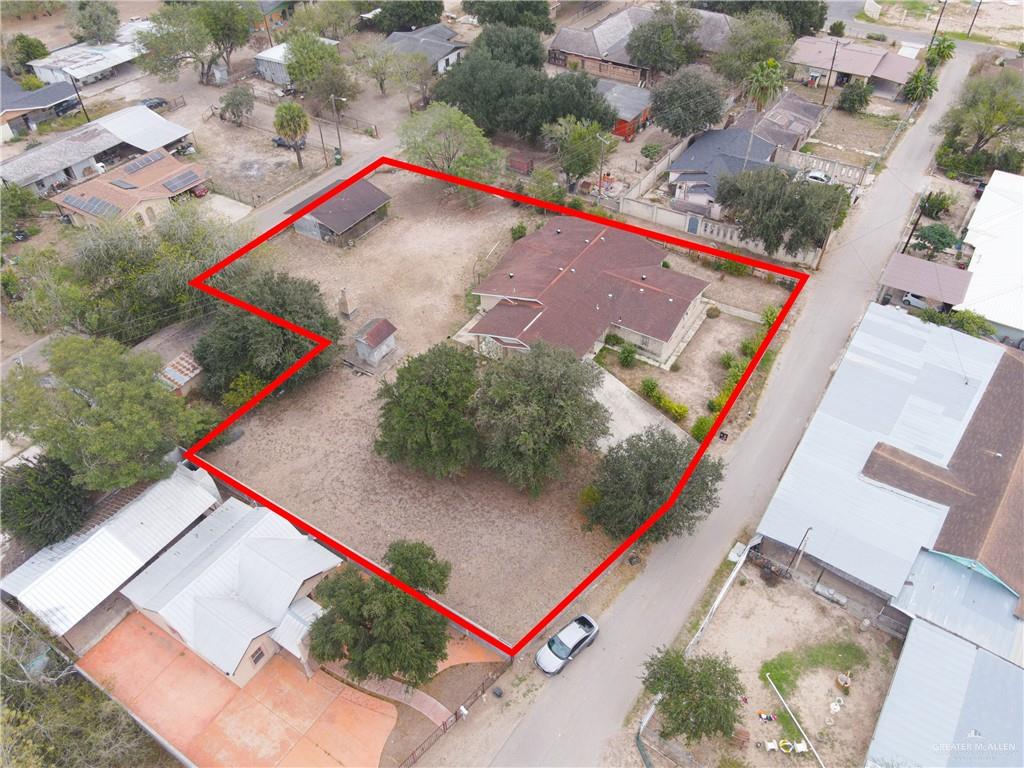 18 Bellas Lane Rio Grande City, TX 78582 - Photo 28 of 28 an aerial view of a tennis court