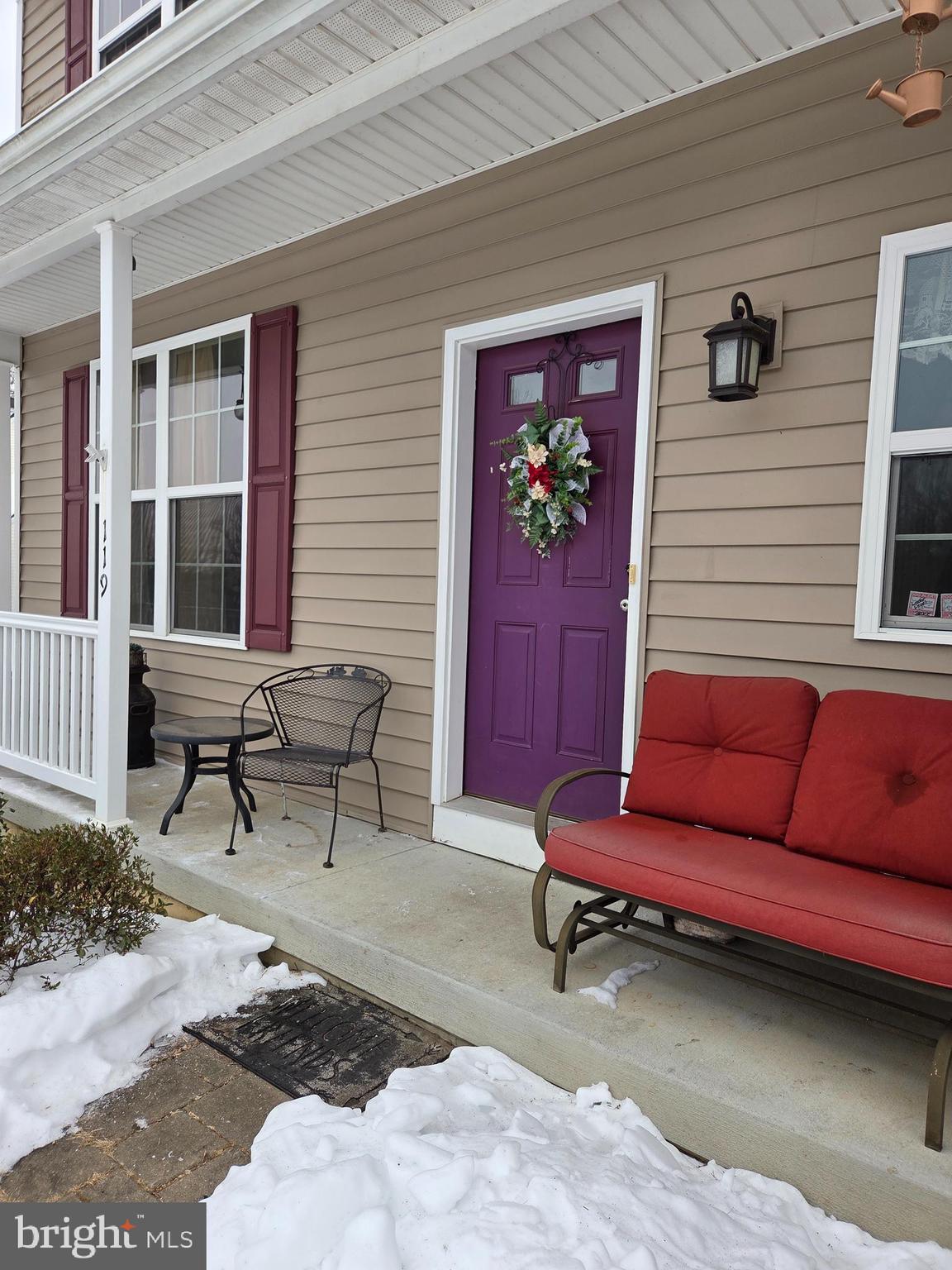 119 Burgundy Lane Coatesville, PA 19320 - Photo 6 of 35 Front door with porch