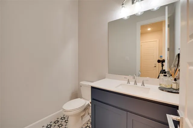 a workspace with furniture and wooden floor