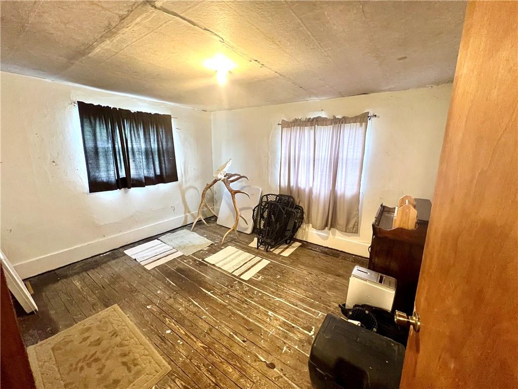 409 1st Street Chestnut Ridge, PA 15422 - Photo 20 of 31 a view of workspace with wooden floor and windows