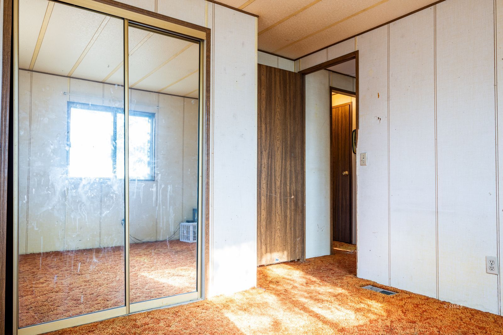 1428 West St George Avenue Ridgecrest, CA 93555 - Photo 20 of 30 a view of a bathroom with a glass door