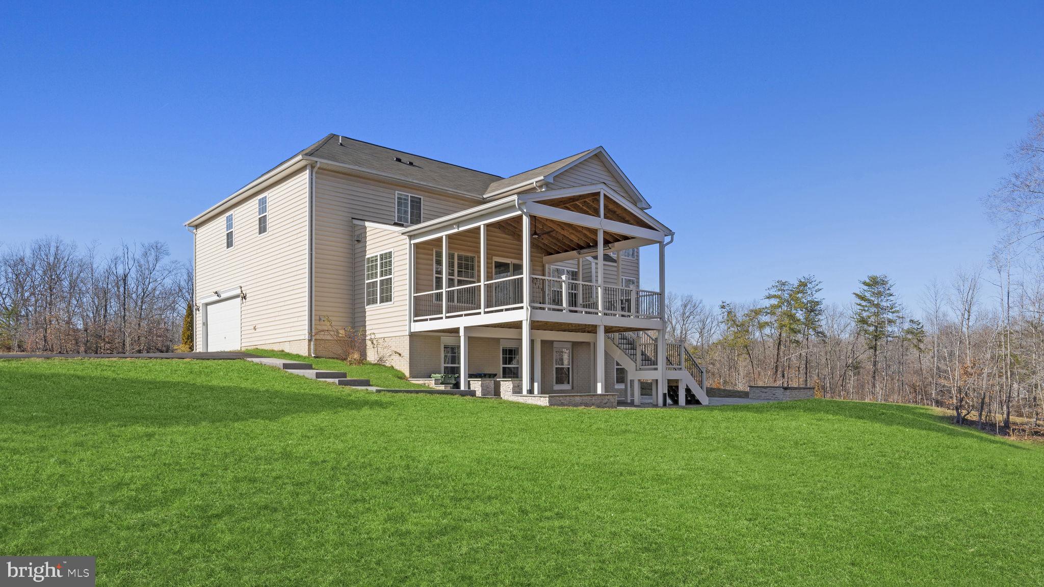 250 Perth Drive Fredericksburg, VA 22405 - Photo 45 of 57 Rear view of the home