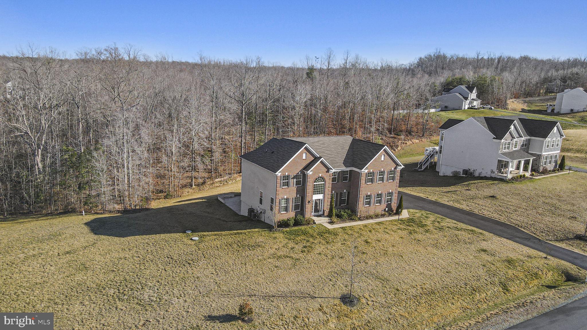 250 Perth Drive Fredericksburg, VA 22405 - Photo 47 of 57 Aerial View of the front of the home