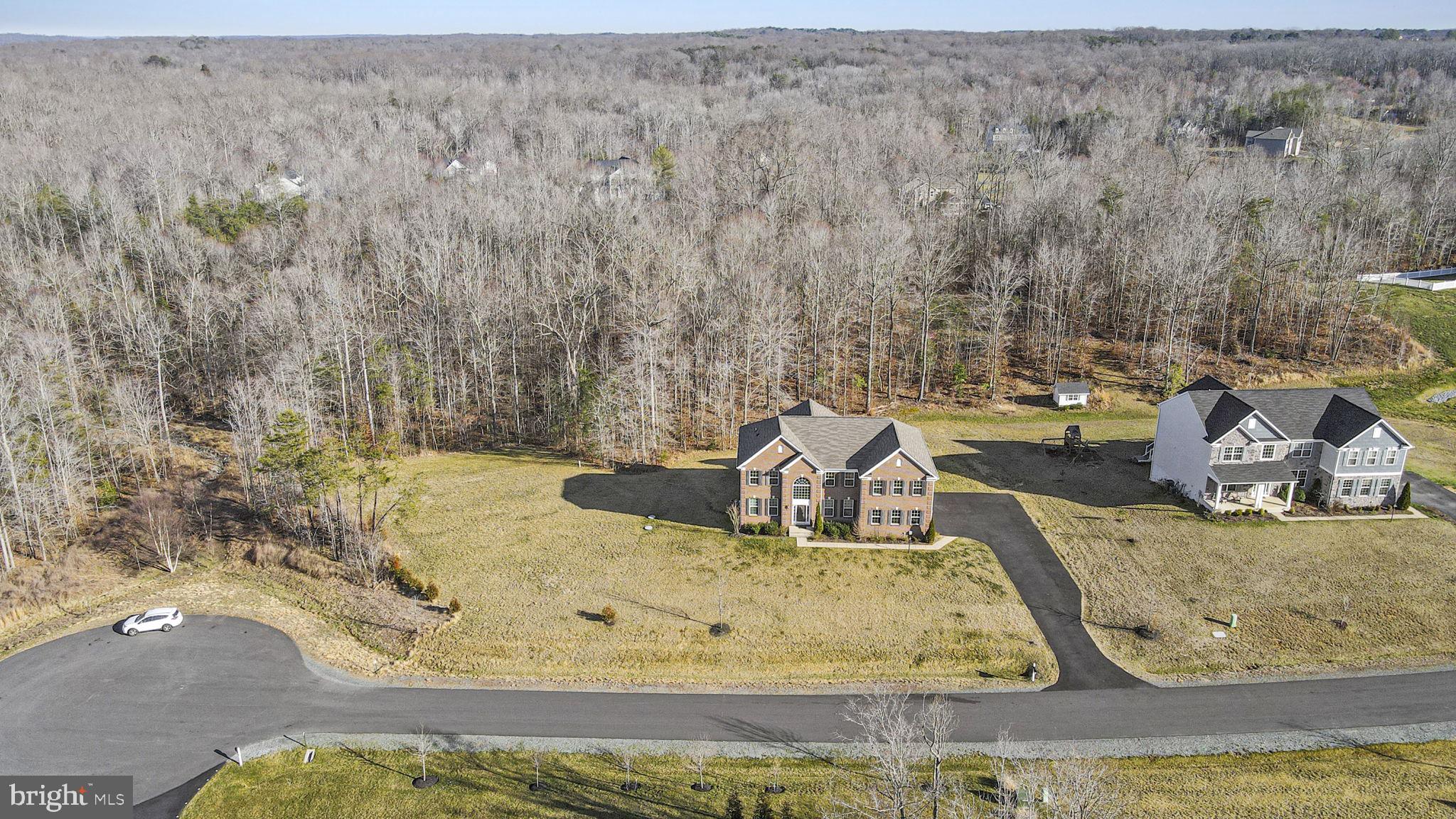250 Perth Drive Fredericksburg, VA 22405 - Photo 48 of 57 Aerial view of the home from main street