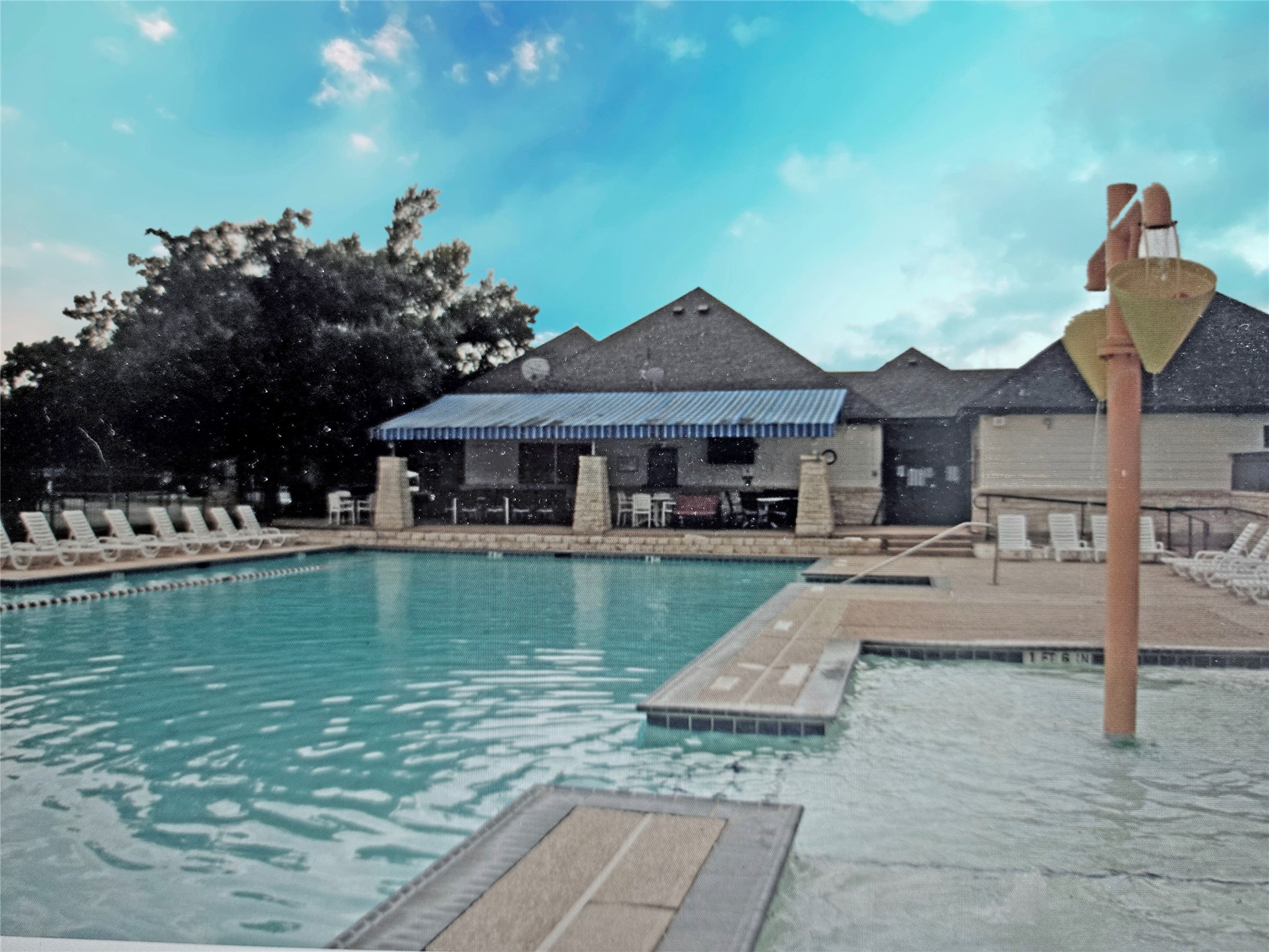 30013 Edgewood Drive Georgetown, TX 78628 - Photo 37 of 39 Social County Club membership includes access to this Jr. Olympic size pool, full social activities and the full service restaurant. Poolside grill and snack bar available when pool is open.