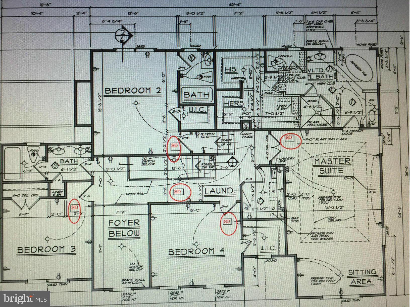 9517 5th Place Lorton, VA 22079 - Photo 22 of 23 2nd Floor Plan