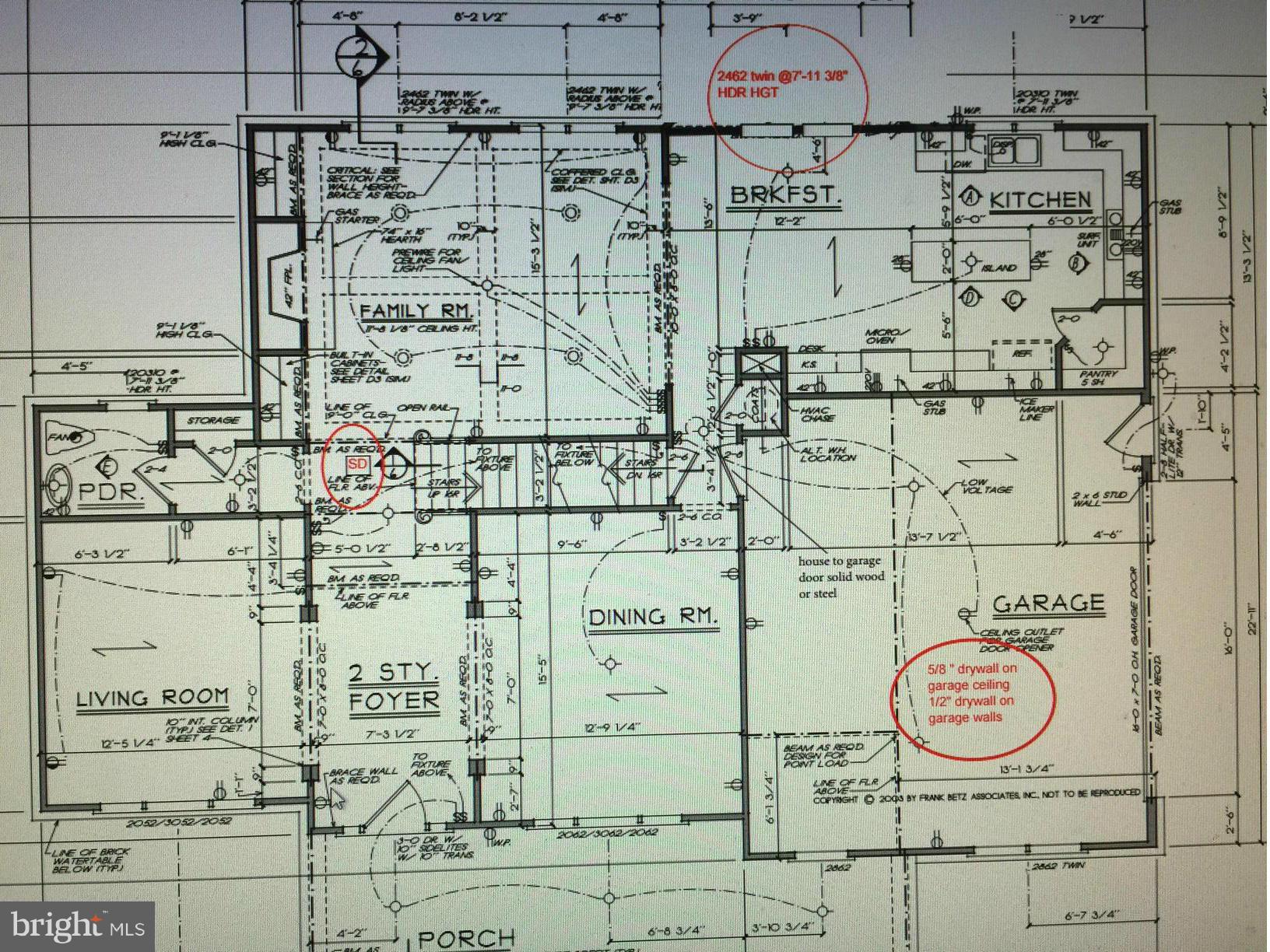 9517 5th Place Lorton, VA 22079 - Photo 21 of 23 1st Floor Plan