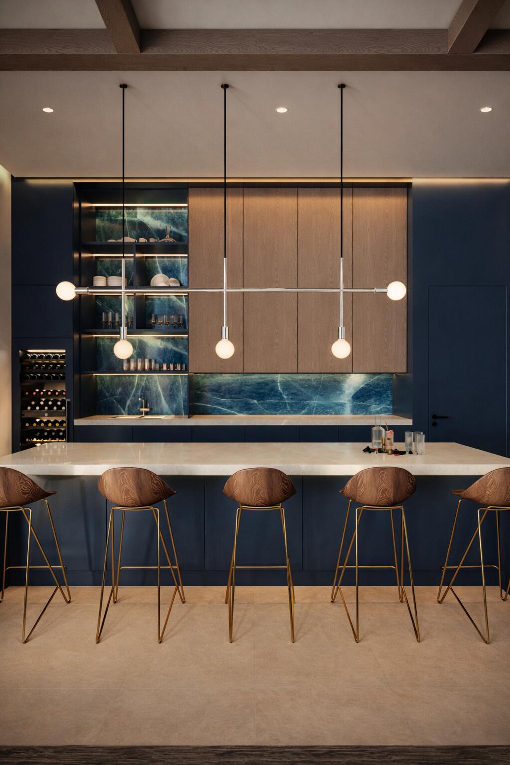 217 Commodore Drive Jupiter, FL 33477 - Photo 13 of 25 Club Room Wet Bar