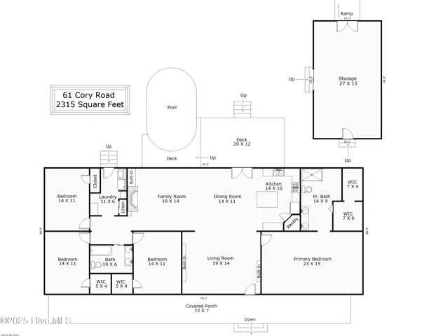 $345,000 | 61 Cory Road, Rocky Point, NC 28457