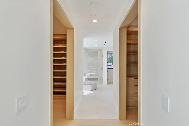 a bathroom with a tub and a shower
