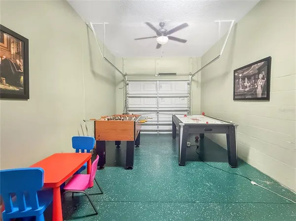 a room with furniture and window