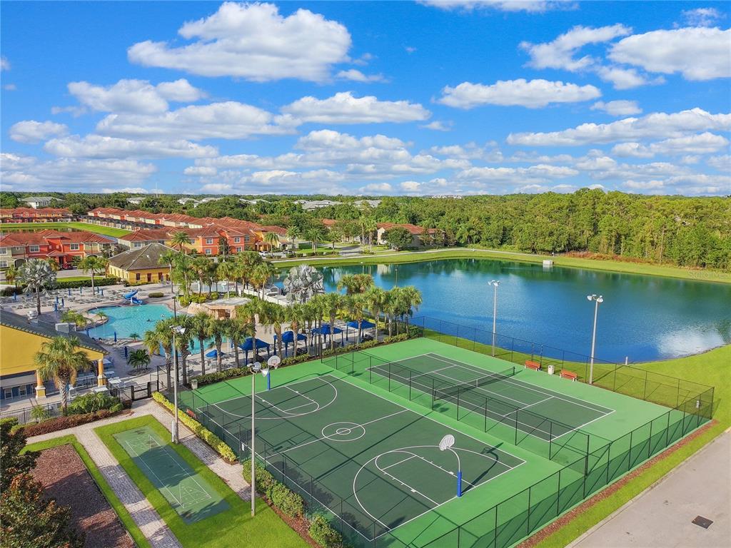 2942 Buccaneer Palm Road Kissimmee, FL 34747 - Photo 31 of 39 a view of a tennis court