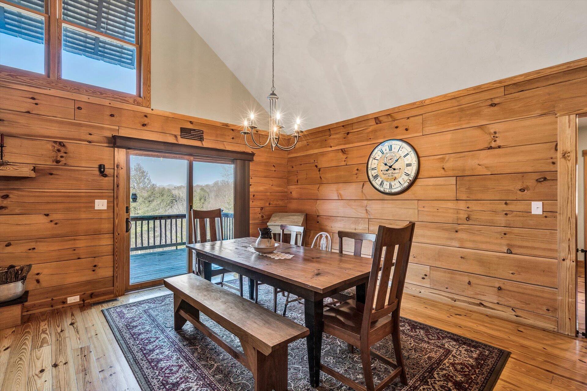 4076 Aerospace Road Roanoke, VA 24014 - Photo 14 of 62 a view of a hallway with a table and a clock